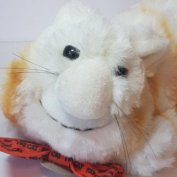 Vintage 1980s Credit Union FAT CAT Plush Stuffed Animal Bank Promotional Money - Picture 4 of 15